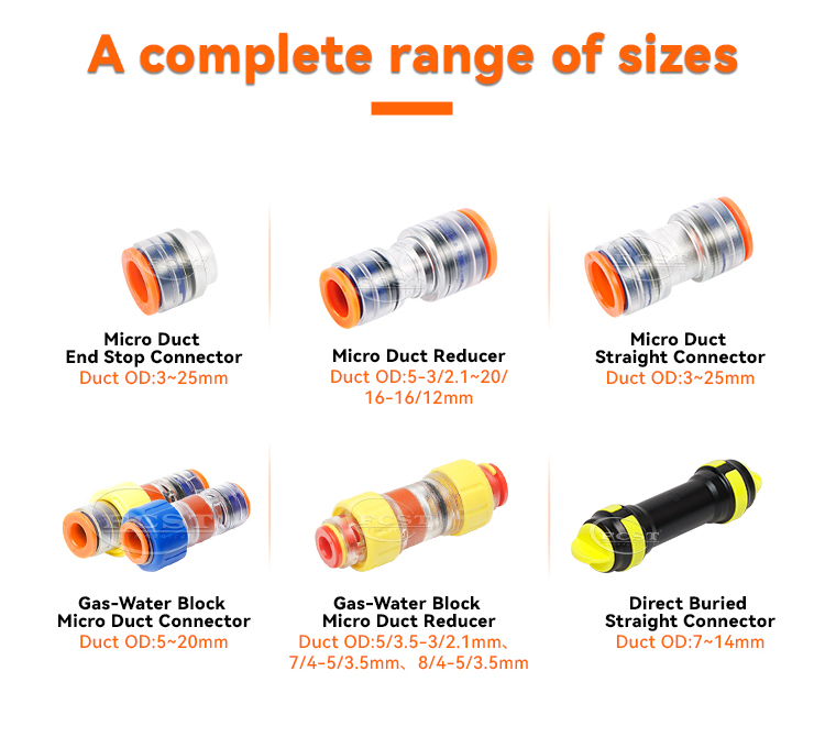 alt Gas Block Connector Various Sizes09 Connecteur de bloc de gaz alt Différentes tailles09