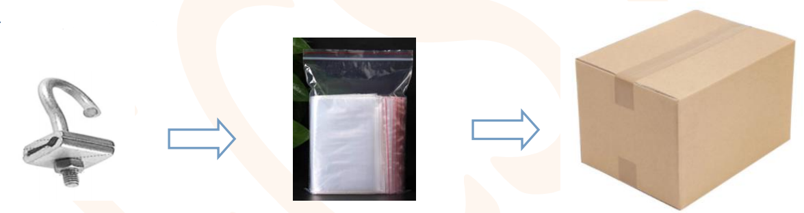 FCST601112 FTTH Fitting Splint Wire Hook (3) FCST601112 FTTH CORCH SEPLINT FLINT (3)