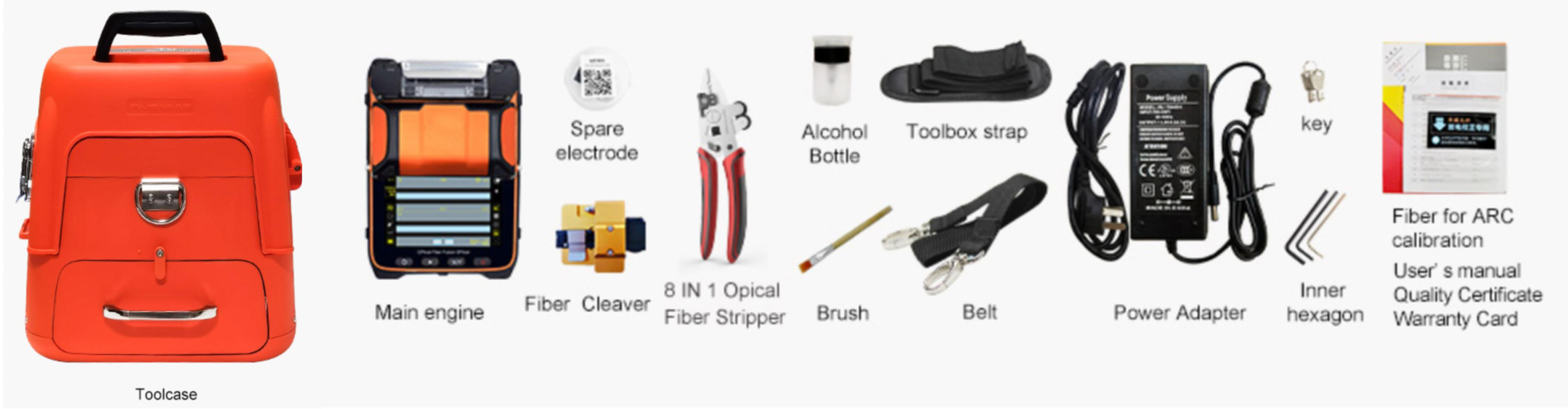 AI-90 Optical Fiber Fusion Splicer-For FTTx_02 AI-90 OPTICE FIBRE FUSION SPLICER-FOR FTTX_02