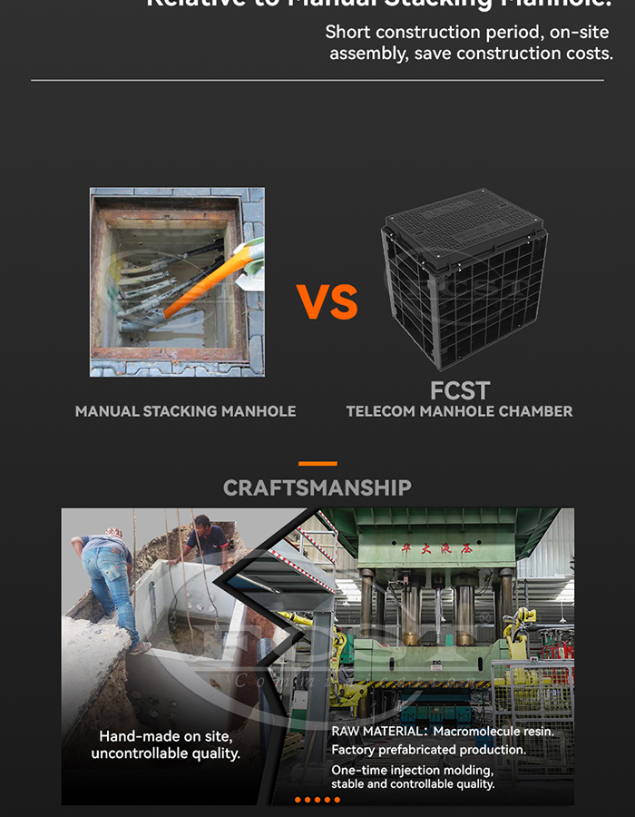 alt FCST Electrical Handhole Compare With Manual Stacking Manhole (10) ALT FCST ELECTRICAL GORDHISH Comparez avec l'empilement manuel (10)