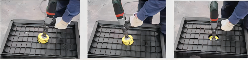 Telecom Manhole Chamber- On-site Construction Process (1) Chambre de regard de télécommunication - Processus de construction sur site (1)