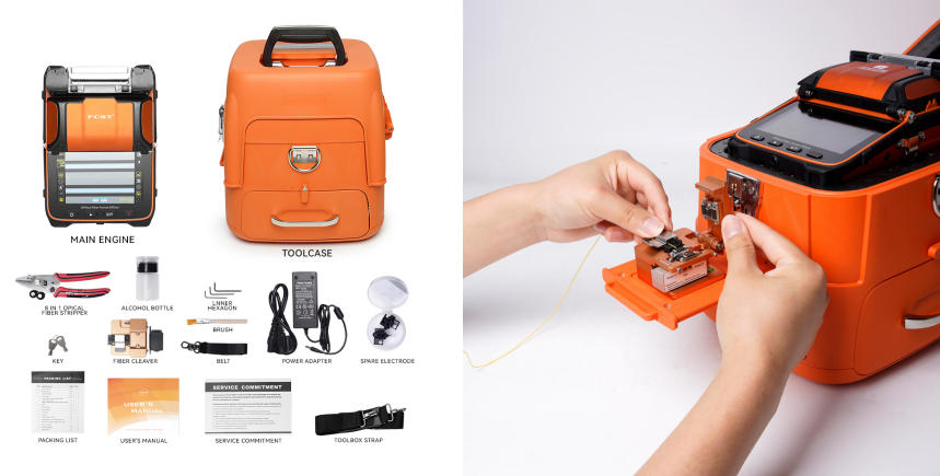 Proc&eacute;dure correcte pour l'&eacute;pissage des fibres optiques (1)