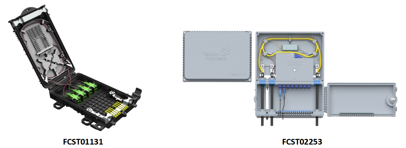 Bo&icirc;te de distribution de terminaux ext&eacute;rieurs &agrave; fibre optique alt pour FTTX (6)