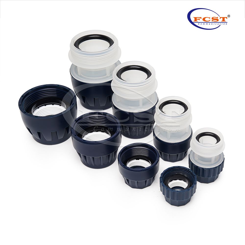 Coupleur de tuyau à noyau en silicium HDPE (YX, FCST-ERS25 ~ 50 mm)