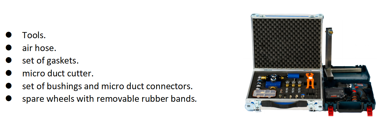 &Eacute;quipement de soufflage de c&acirc;ble alt (1)