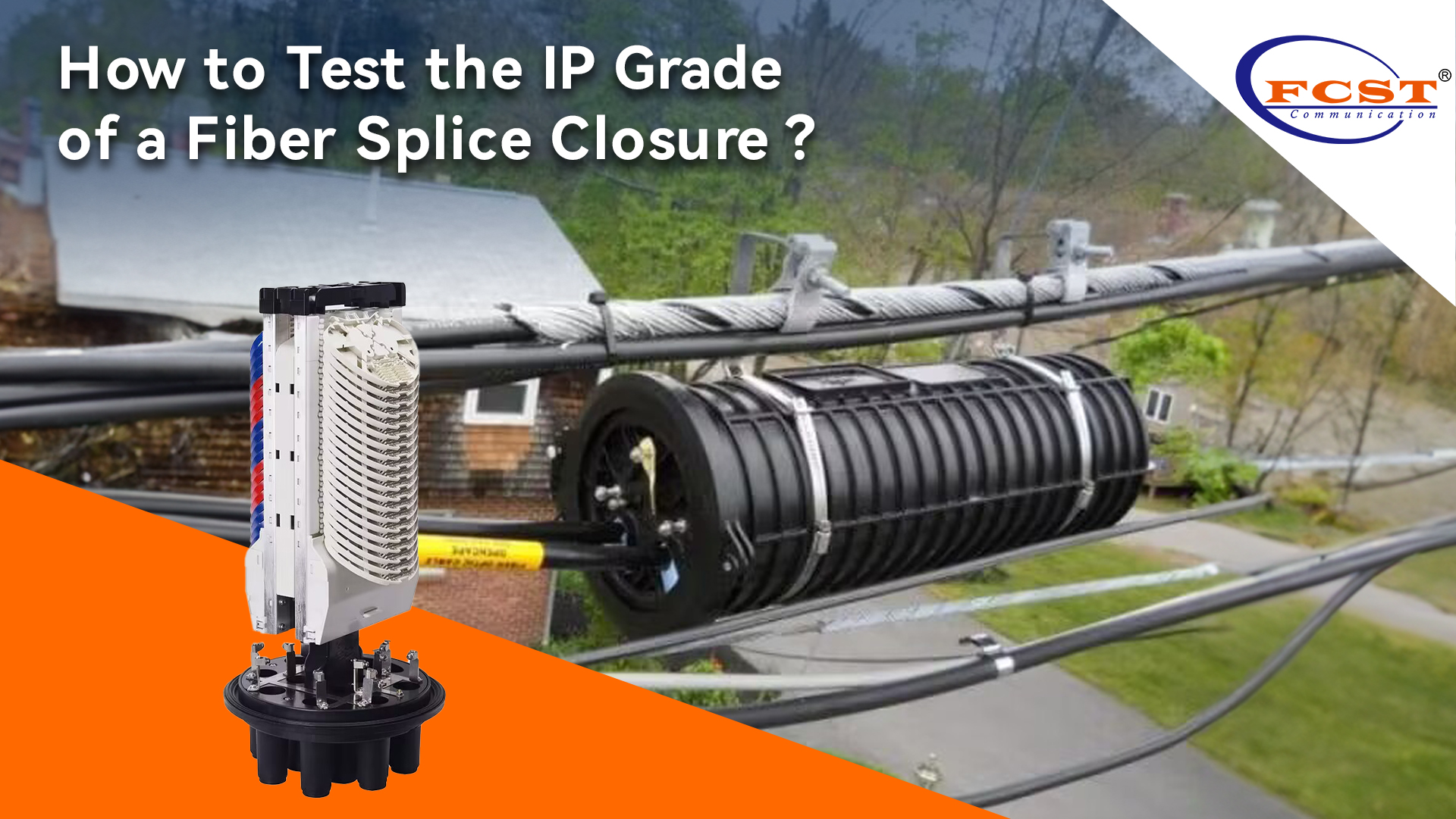 Comment tester la qualité IP d'une fermeture d'épissure de fibre ?