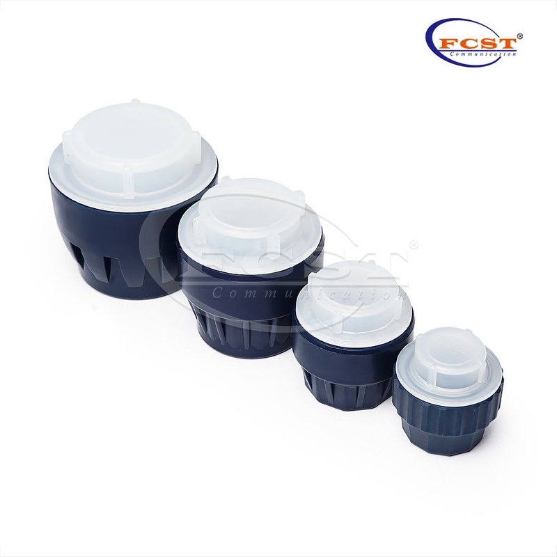  Coupleur d'arrêt d'extrémité de tuyau à noyau de silicium HDPE FCST-ESRB (YX, FCST-ERSB25 ~ 50 mm)