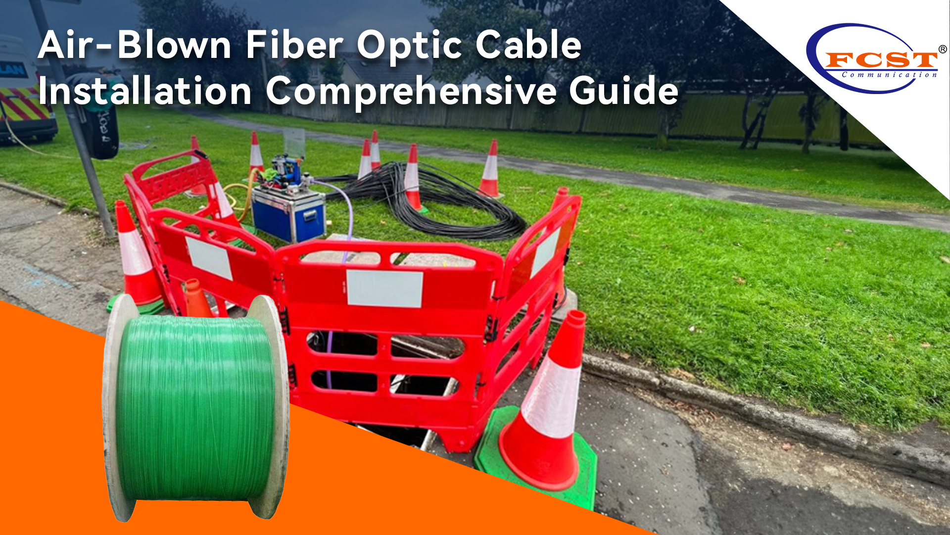 Guide complet d'installation des câbles à fibre optique soufflés à l'air