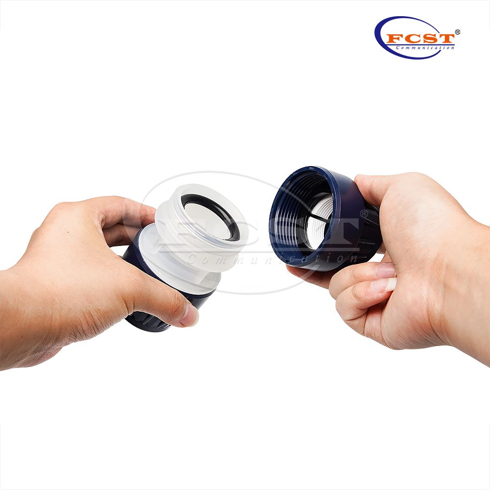 Coupleur de tuyau à noyau en silicium HDPE (YX, FCST-ERS25 ~ 50 mm)