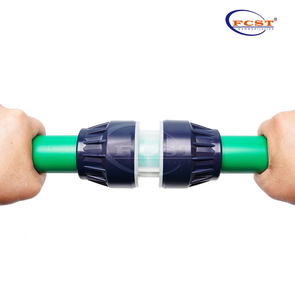 Coupleur de tuyau à noyau en silicium HDPE (YX, FCST-ERS25 ~ 50 mm)