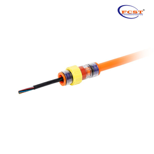 Connecteur de bloc de gaz pour micro-conduit HDPE