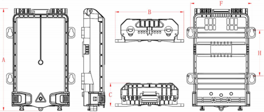 Terminal d'acc&egrave;s aux fibres