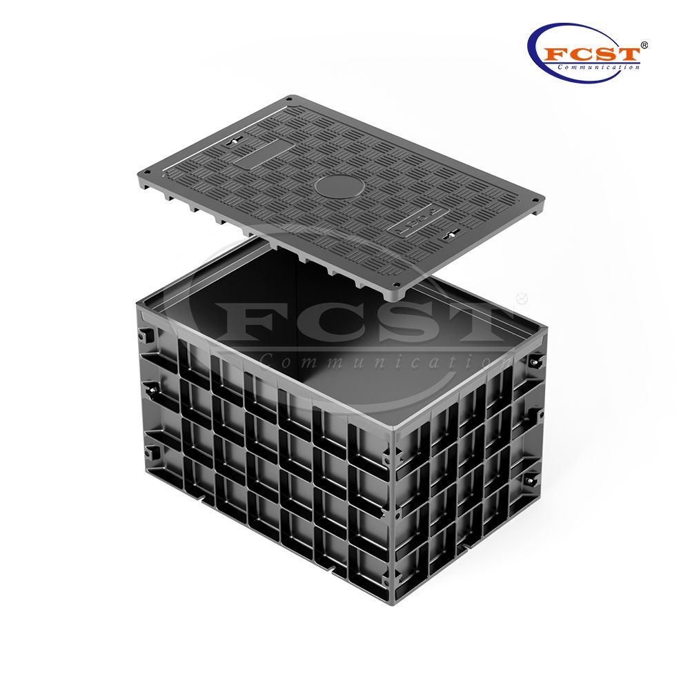 Coffre souterrain de câbles à fibre optique FCST-TH-SMC06B