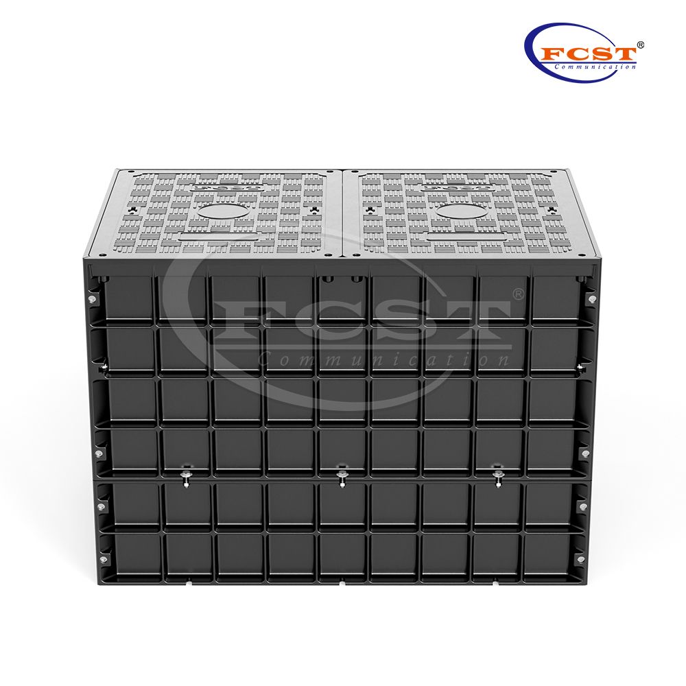 Trou d'homme de télécommunication à fibre optique FCST-TH-SMC13