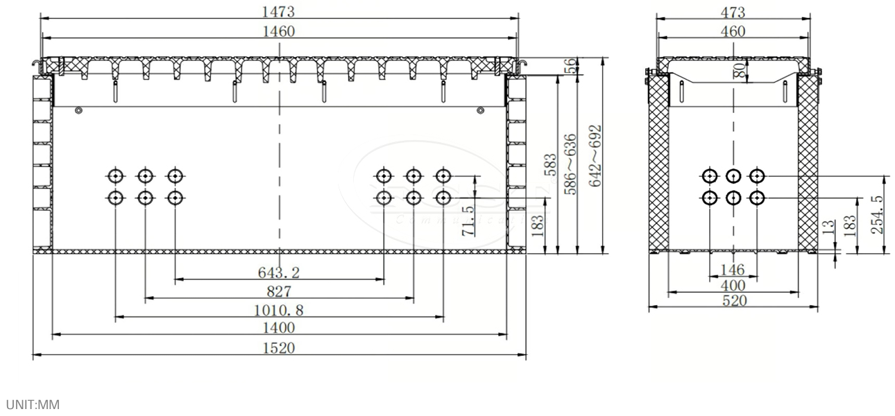 Assembler un regard de t&eacute;l&eacute;communication