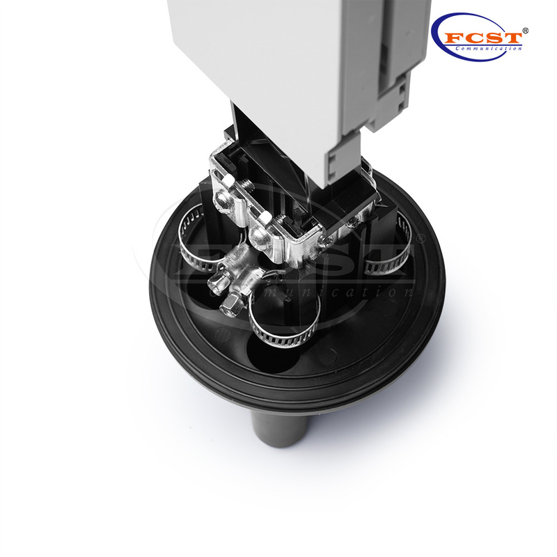 Fermeture d'épissure de fibre optique extérieure souterraine FCST012255 24F