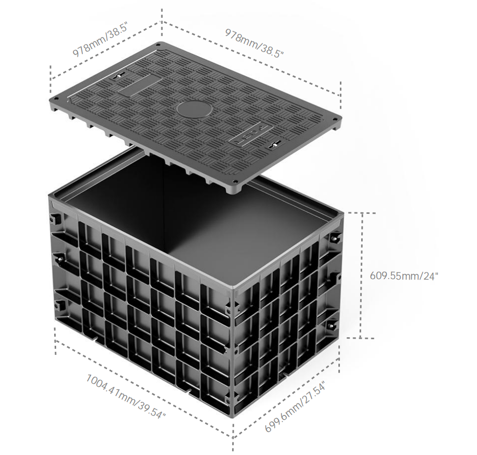 trou d'homme pour c&acirc;ble &agrave; fibre optique SMC06B