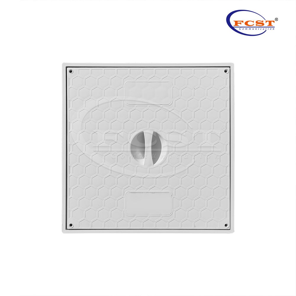 FCST-TH-SMC11-300 254*254*300mm Drain d'égout en plastique enterré souterrain à 3 voies pour conduits