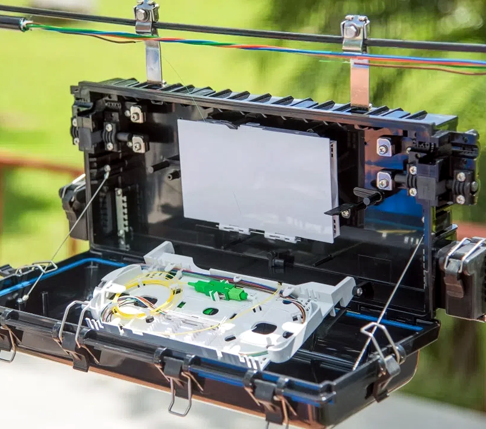 fermeture d\'épissure de fibre alternative