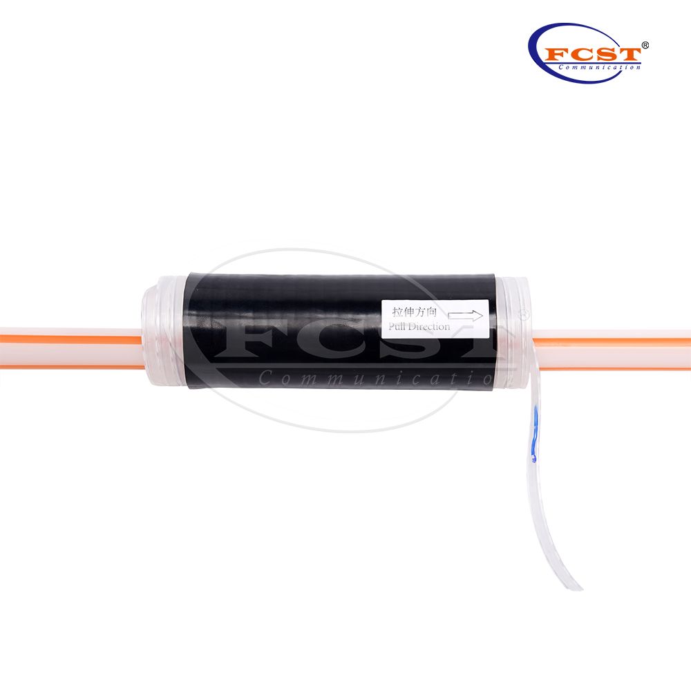 Couverture en caoutchouc de silicone pour le soufflage de fibre de connecteurs de microduct