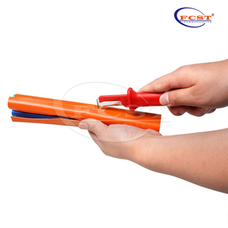  Microduct HDPE et décapant de câble en fibre