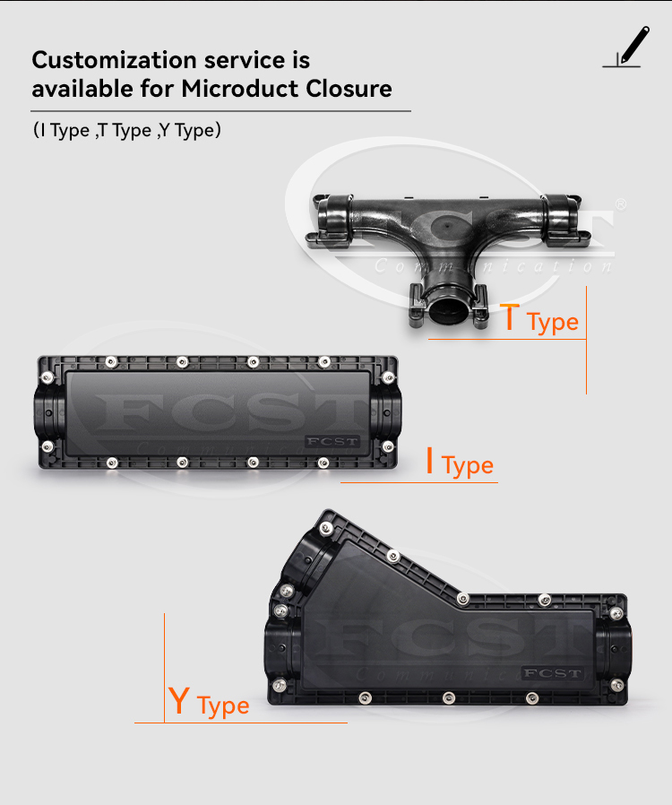 alt Fermeture de joints de micro-conduits de type T, I, Y (2)