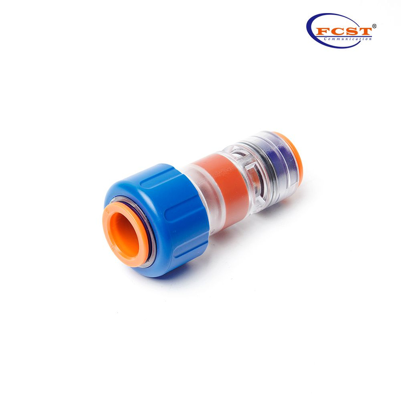 Connecteur de bloc de gaz pour micro-conduit FCST-GAS HDPE