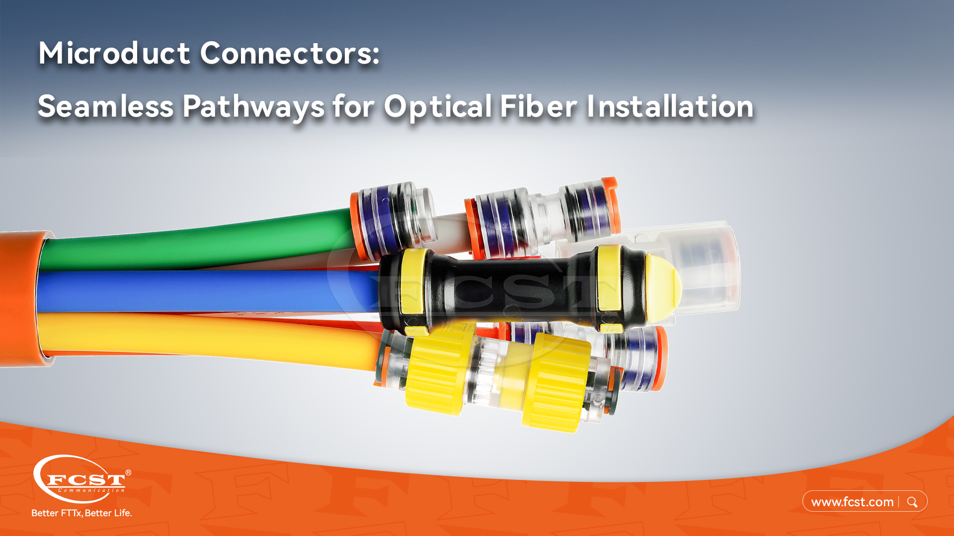 Connecteurs de microconduits : des voies transparentes pour l'installation de la fibre optique