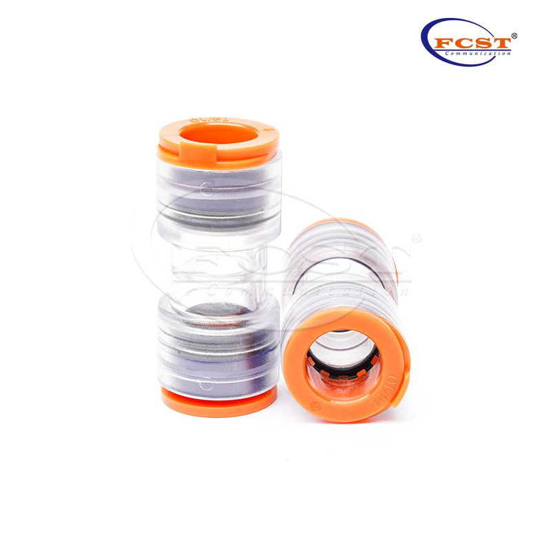 Connecteur droit de microducs FCST-ERPU IP68 pour microducs de 3 à 25 mm