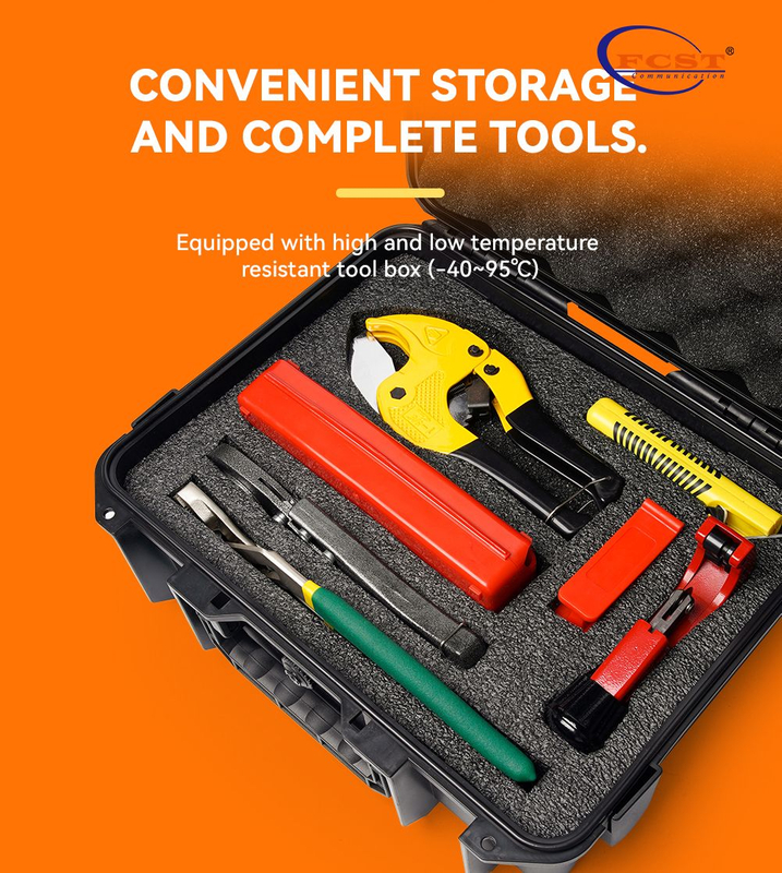 Boîte à outils de coupe de microconduits FCST23 HDPE et LSZH