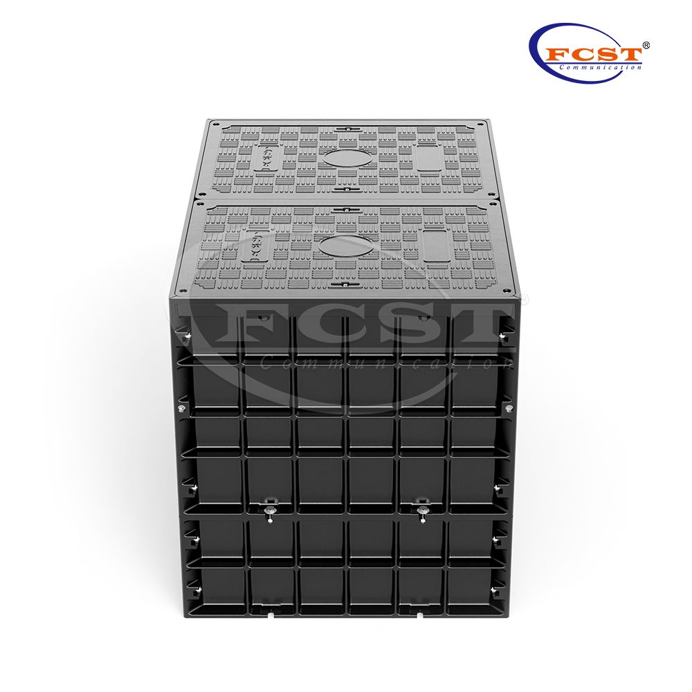 Trou d'homme de télécommunication à fibre optique FCST-TH-SMC13