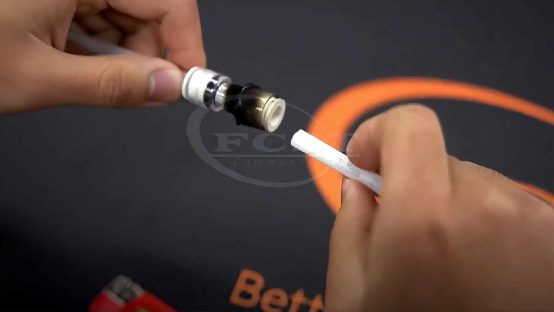 alt Test ignifuge du connecteur de microconduit LSZH