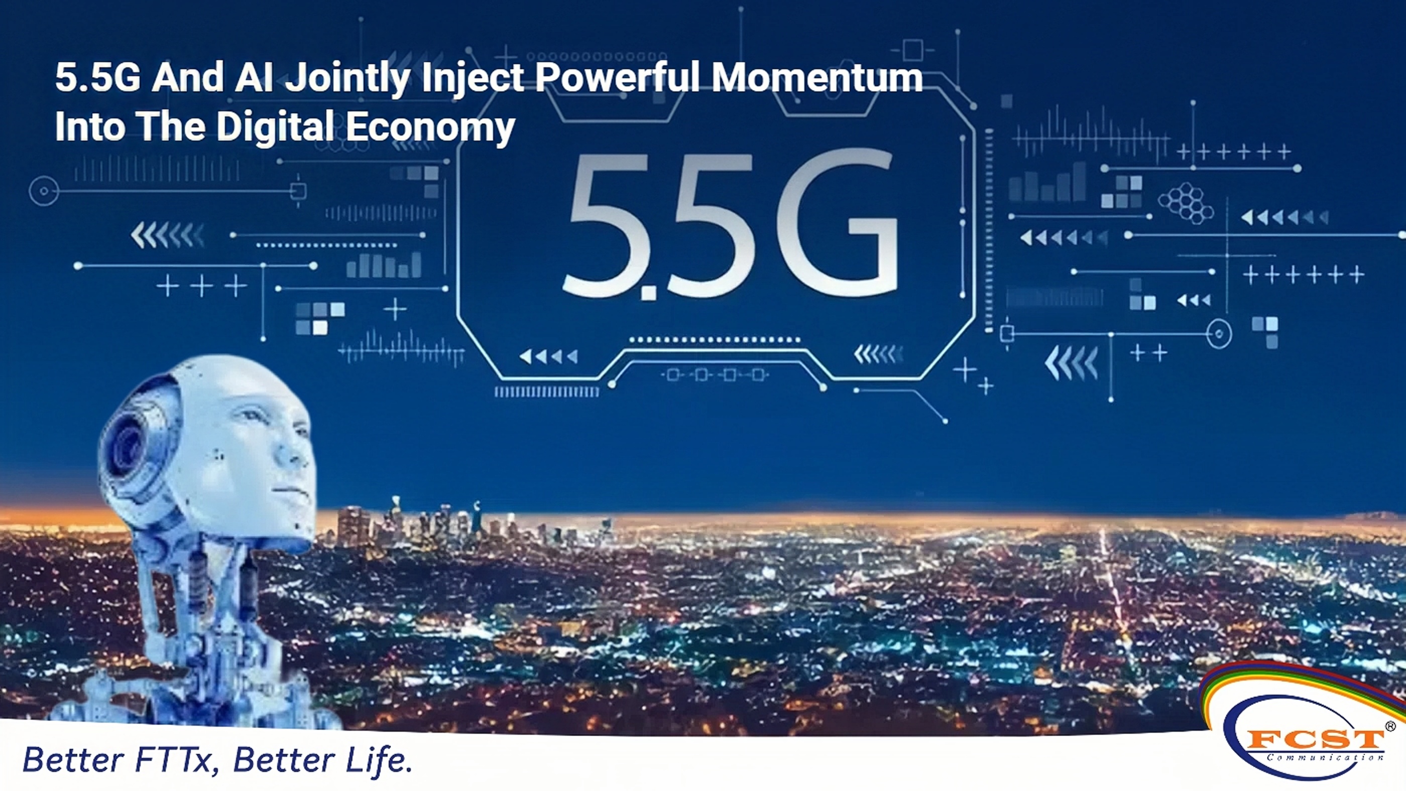 La 5.5G et l’IA injectent conjointement un élan puissant dans l’économie numérique