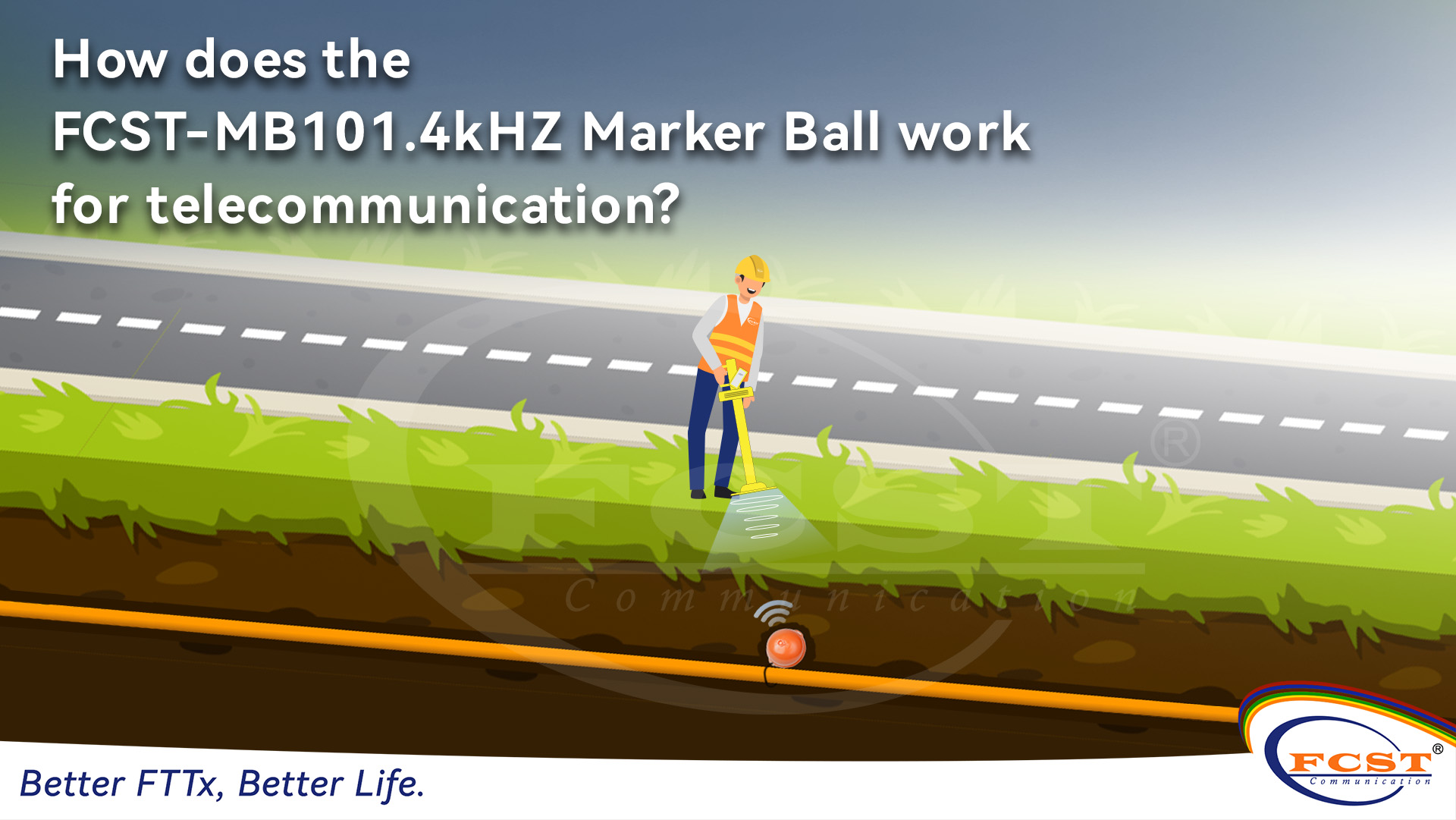 Comment fonctionne le marqueur à bille FCST-MB101.4kHZ pour les télécommunications