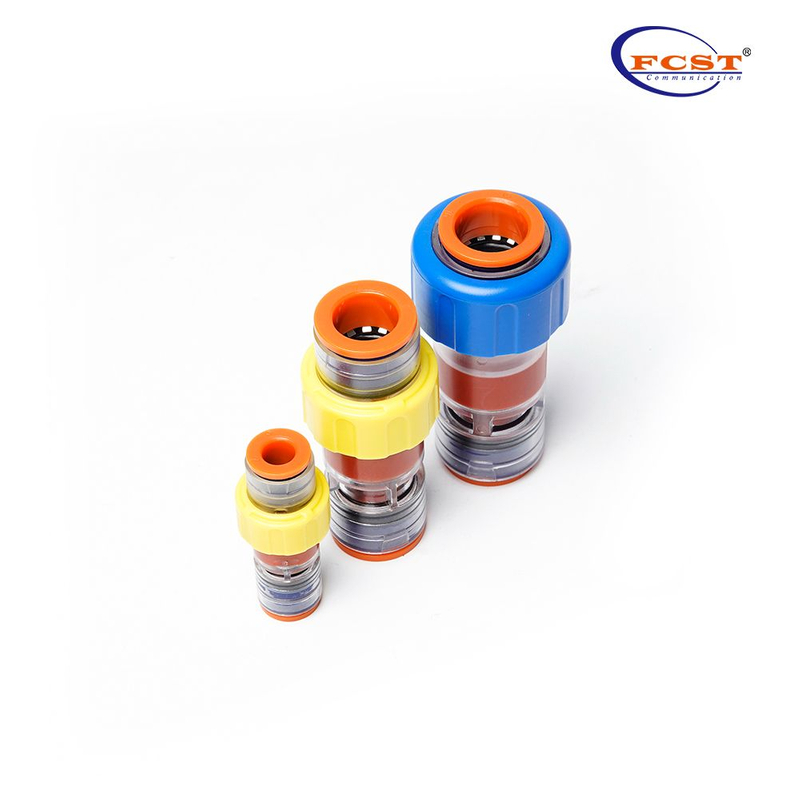 Connecteur de bloc de gaz pour micro-conduit FCST-GAS HDPE