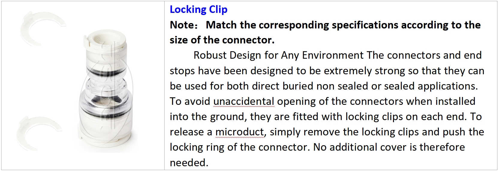 LSZH Micro-canal réducteur pour accessoires intérieurs facultatifs