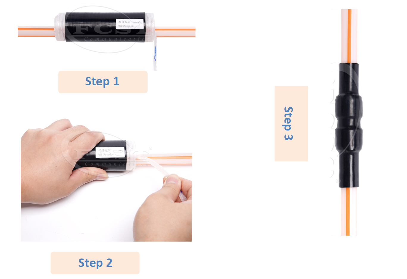 alt Couvercle en caoutchouc de silicone pour l'installation des connecteurs de microconduits
