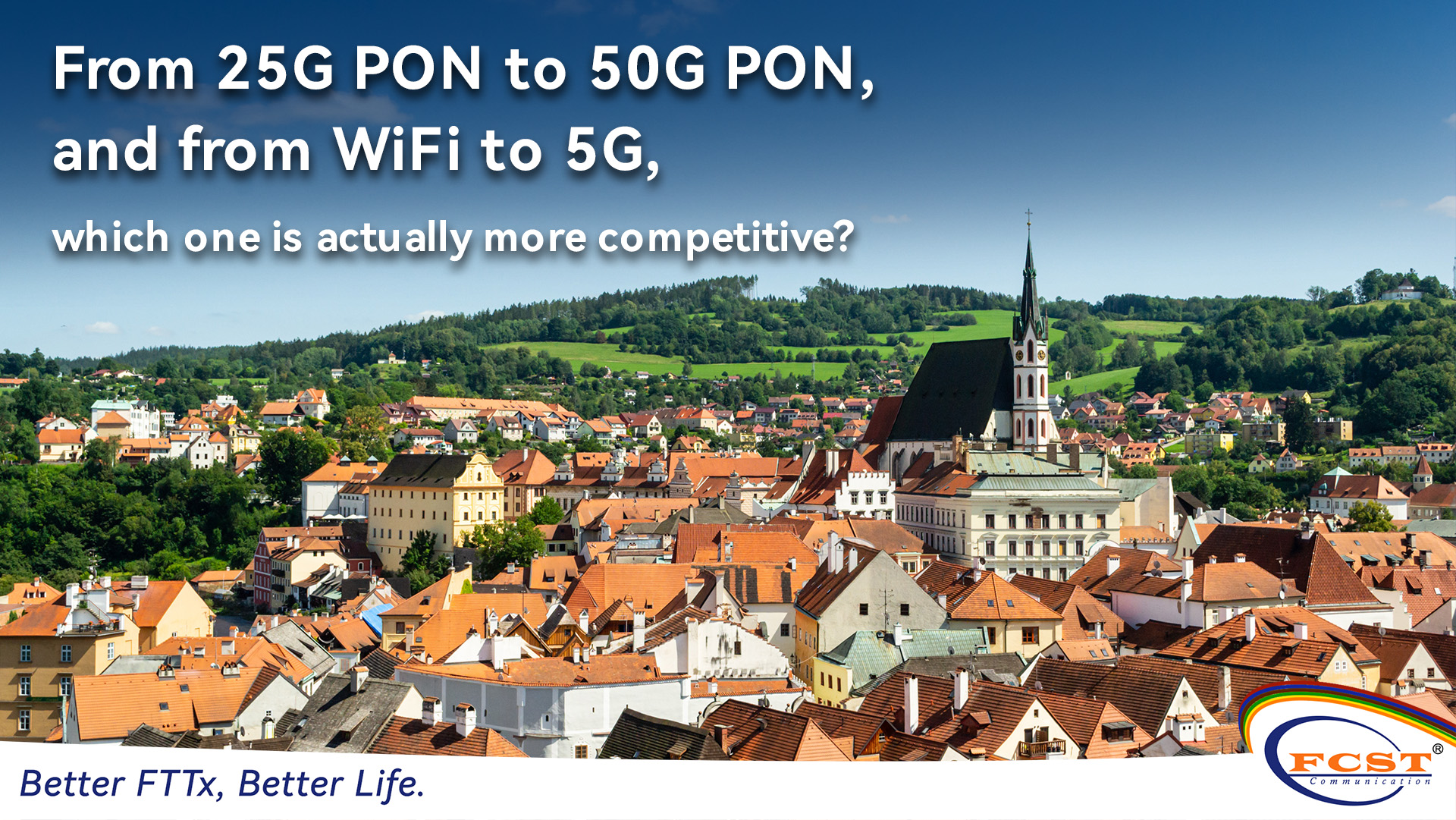 De 25g Pon &agrave; 50g Pon, et du WiFi &agrave; la 5G, ce qui est en fait plus comp&eacute;titif