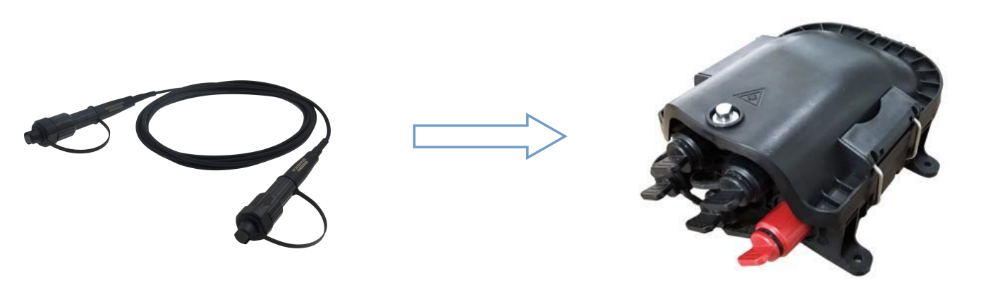 alt Terminal fibre pr&eacute;-connect&eacute;