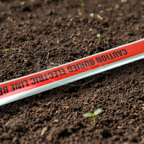 coller un marqueur souterrain