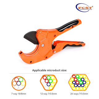  Coupe-bundle de tube de microduct HDPE 