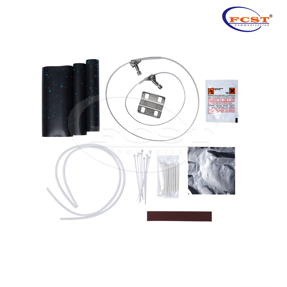 Fermeture d'épissure de fibre optique extérieure souterraine FCST012255 24F