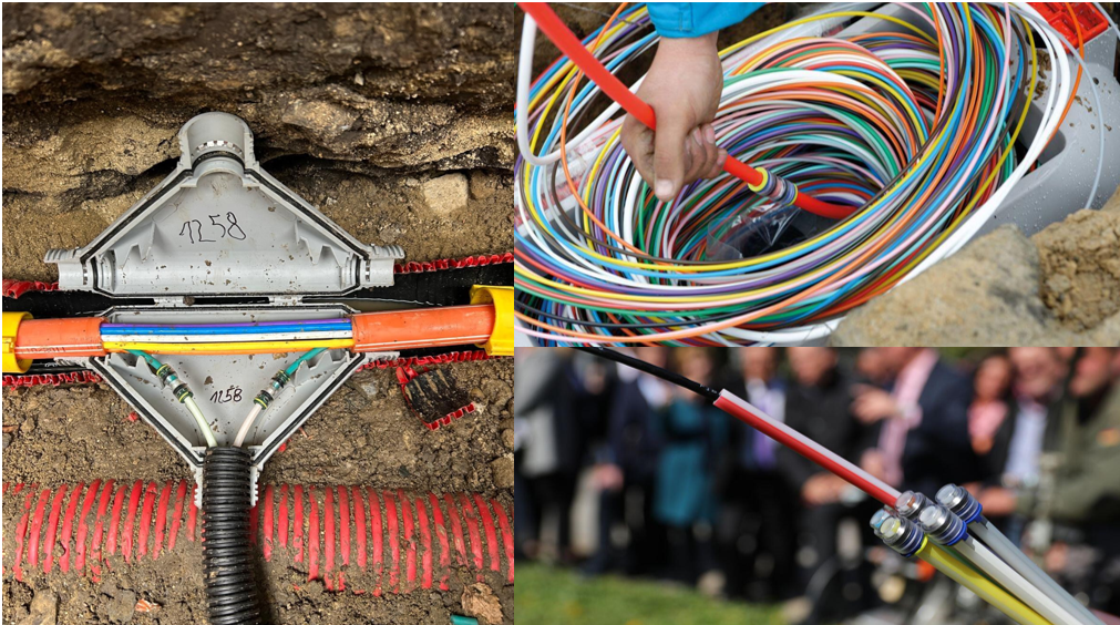 sera le microduct, la branche et le scellement