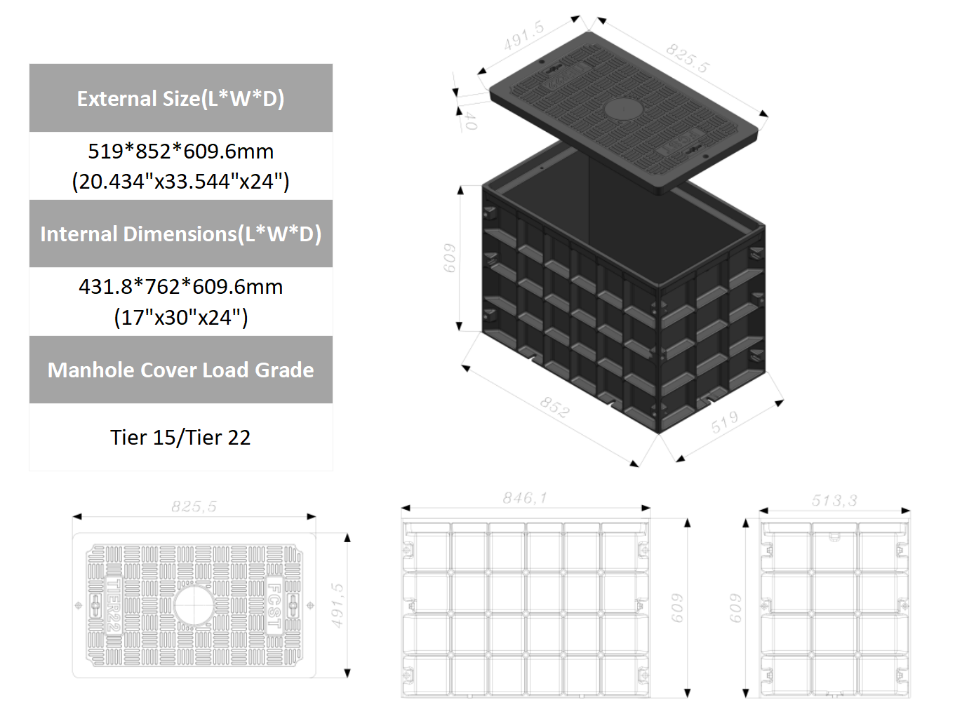 Spécification de la chambre des télécommunications ALT (1)