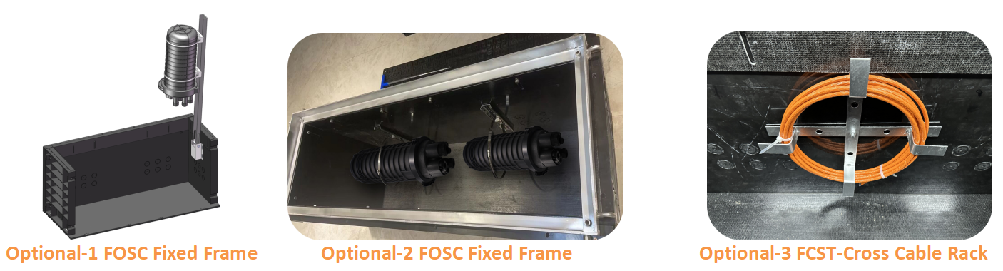 Alt Telecom Access Manhole Fosc Cadre fixe facultatif