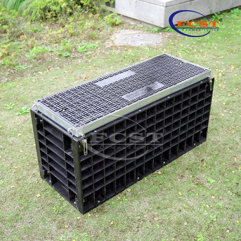 SMC Plastic renforcé Direct Enterred Chamber Chamber Board for Electric Power & Highway Drainage Municipal & Water & Telecom