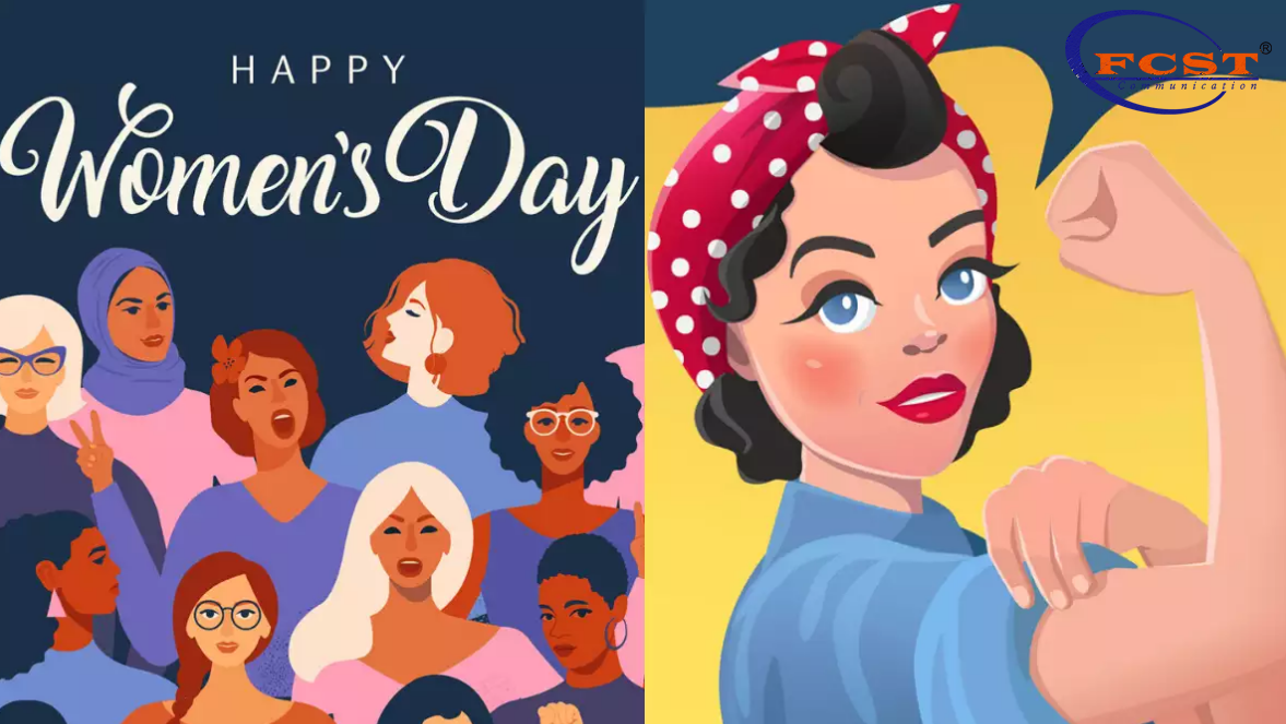 Une belle femme est un diamant, une bonne femme est un trésor. Bonne fête de la femme !
