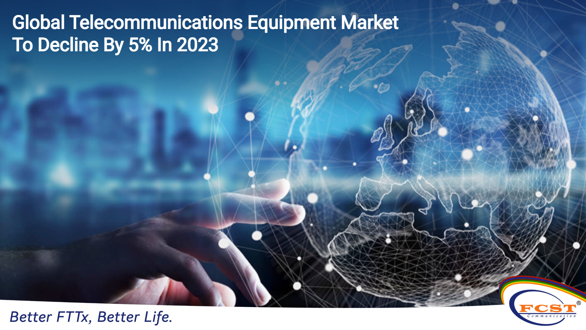 Le marché mondial des équipements de télécommunications va diminuer de 5 % en 2023