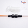 Couverture en caoutchouc de silicone pour le soufflage de fibre de connecteurs de microduct