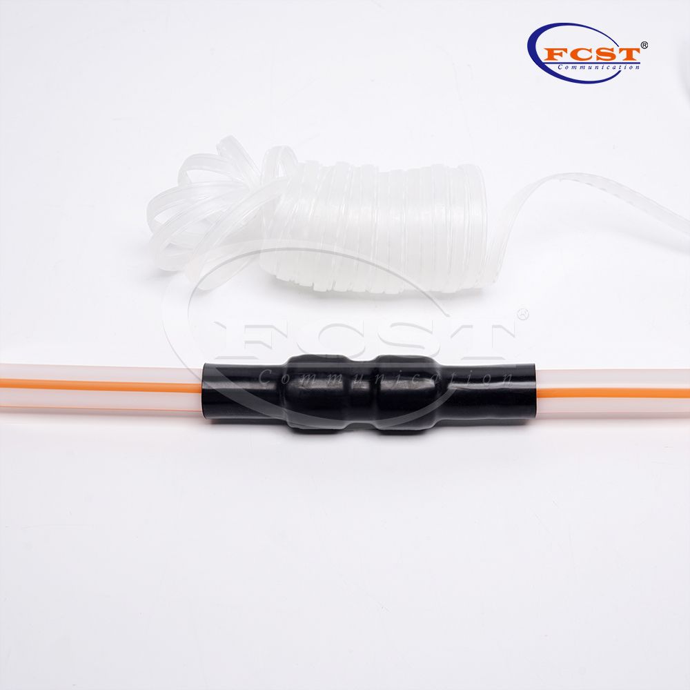 Couverture en caoutchouc de silicone pour le soufflage de fibre de connecteurs de microduct